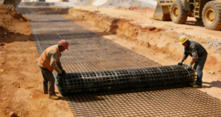 科尔沁土工格栅:工程里的“隐形筋骨”都用在哪儿?